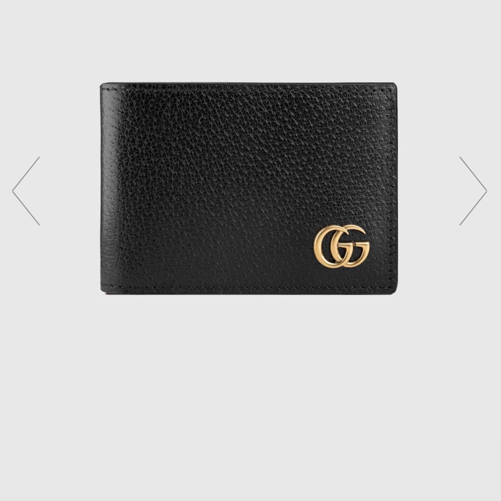 Gucci GG MARMONT LEATHER BI-FOLD WALLET